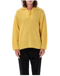 Bode - Maglioni gialli alpine pullover - Lyst