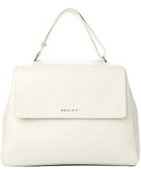 Orciani - Sof bia leder schultertasche - Lyst