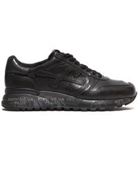 Premiata - Schoenen ,Zwart ,Leer Zwarte Leren Mick Sneaker - Lyst