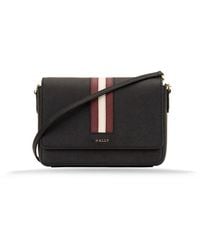 Bally - Tassen ,Zwart ,Leer Shoulder Bag - Lyst