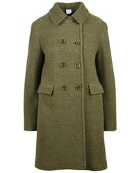 Aspesi - Double-Breasted Coats - Lyst