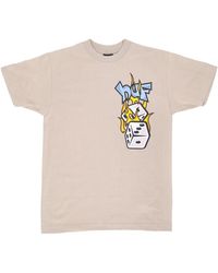 Huf - Tops ,Katoen Klei Tee Korte Mouw Crew - Lyst