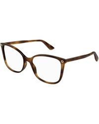 Gucci - gg0026o Square-frame Glasses - Lyst