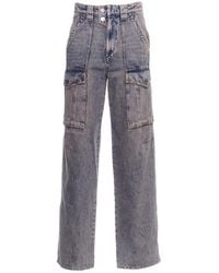 Isabel Marant - Isabel marant étoile - jeans > straight jeans - Lyst