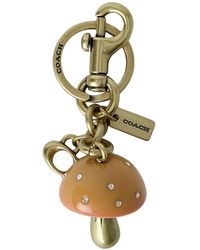 COACH - Accessoires ,Geel ,Bag Charm - Lyst