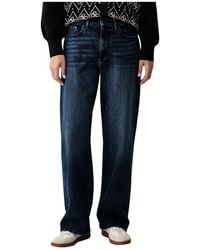 Guess - Jeans ,Blauw ,Straight Jeans - Lyst