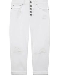 Dondup - Cropped Jeans - Lyst