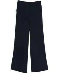 P.A.R.O.S.H. - Broeken ,Blauw ,Pantalone - Lyst