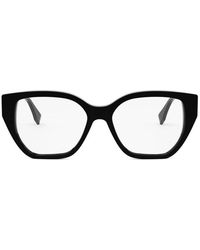 Fendi - Accessoires ,Zwart ,Cat Eye Zonnebril - Lyst