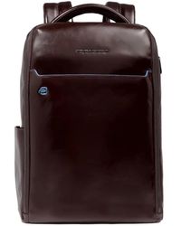 Piquadro - Fast-Check Travel Backpack For Laptop And Ipad With Rfid And Shock Absorbing Protection - Lyst