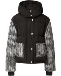CLOEYS - Jassen ,Veelkleurig ,Tweed Tweed Puffer Jack Vest - Lyst