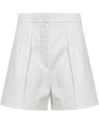 Max Mara - Tabacco Shorts - Lyst