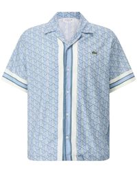 Lacoste - Short Sleeve Shirts - Lyst