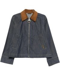 Barbour - Jassen ,Blauw ,Denim Freckleton Denim Jacket - Lyst