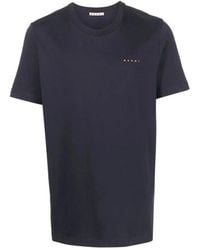 Marni - Cotton Logo T-Shirt - Lyst