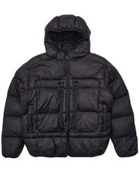 Iuter - Jassen ,Zwart ,Zwarte Storm Puffer Jas - Lyst