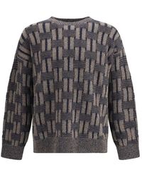 Giorgio Armani - Round-Neck Knitwear - Lyst