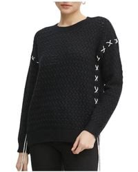 Guess - Rhinestones Chain Sweater Vest - Lyst
