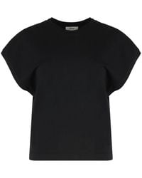 Agolde - Tops ,Zwart ,Katoen Meg Tee - Lyst