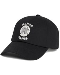 KENZO - Paris Emblem Geborduurde Pet - Lyst