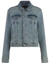 7 For All Mankind - Denim Jackets - Lyst