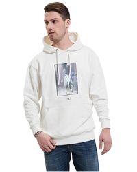 Throwback. - Hoodies & Sweatvesten ,Wit ,Casual Sweatshirt Voor Dagelijks Comfort - Lyst