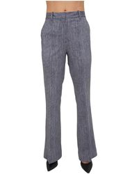 Circolo 1901 - Broeken ,Blauw ,Katoen Pantalone Blu - Lyst