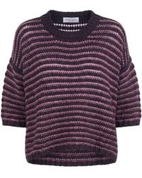 Roberto Collina - Truien & Vesten ,Veelkleurig ,Katoen Maglia - Lyst