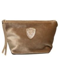 Blauer - Debby Samt-Clutch - Lyst