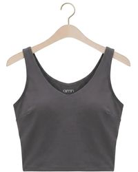 Aim'n - Tops ,Grijs ,Sense Bralette - Lyst