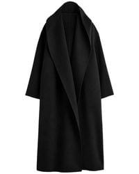 TOTEME - Hoodie Belted Coat - Lyst