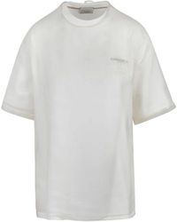 Alysi - Organza twinset t-shirt und bluse - Lyst