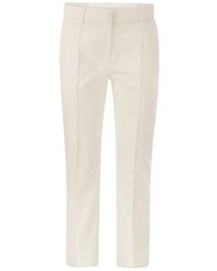 Sportmax - Cropped trousers,straight trousers - Lyst