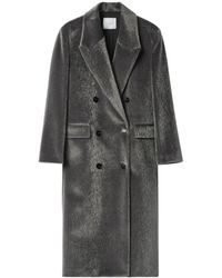 Gaelle Paris - Eleganter Grauer Damen Wintermantel - Lyst