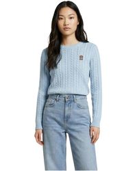 Jacqueline De Yong - Round-Neck Knitwear - Lyst