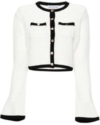 Self-Portrait - Cropped Vest - Lyst
