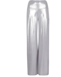 Norma Kamali - Trousers > wide trousers - Lyst