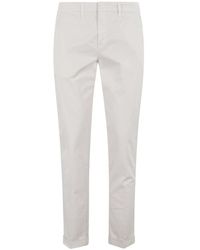 Fay - Klassische Caprihose Tonfarbe - Lyst