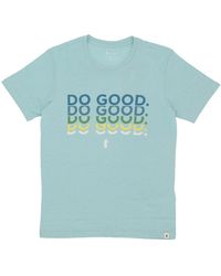 COTOPAXI - Doe Goed Herhaal Tee Sea Glass - Lyst