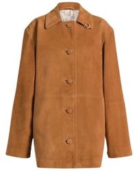 Alberta Ferretti - Suède Jas - Lyst