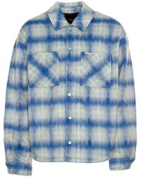 Represent - Gewatteerd Overshirt Met Drukknoopsluiting - Lyst