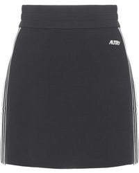 Autry - Gebreide Viscose Rok - Lyst
