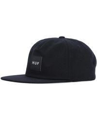 Huf - Schwarze Flat Visor Cap Snapback Set - Lyst