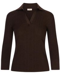Agnona - V-Neck Knitwear - Lyst
