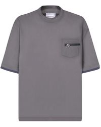 Sacai - T-shirt & polo grigie uomo ss24 - Lyst