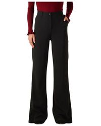 Ydence - Schwarze Elegante Hose Solange Tall - Lyst