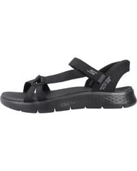 Skechers - Flat Sandals - Lyst