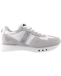 Blauer - Schoenen ,Wit ,Stijlvolle Witte Jas - Lyst