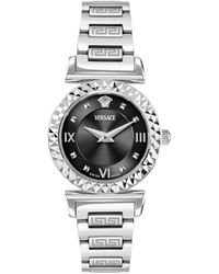 Versace - Accessoires ,Grijs ,Horloges - Lyst