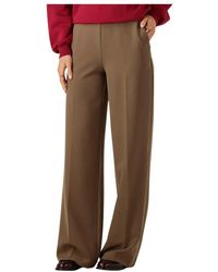 Modström - Broeken ,Bruin ,Bruine Nelli Broek Voor Stijlvolle Vrouwen - Lyst